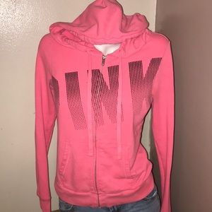 Victoria’s Secret pink M Zip up hoodie sweatshirt